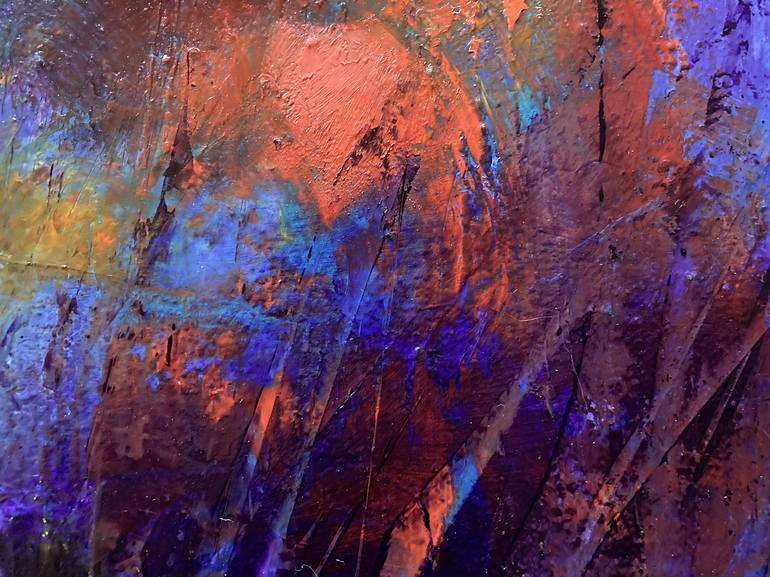 Original Abstract Expressionism Abstract Painting by Faith Patterson