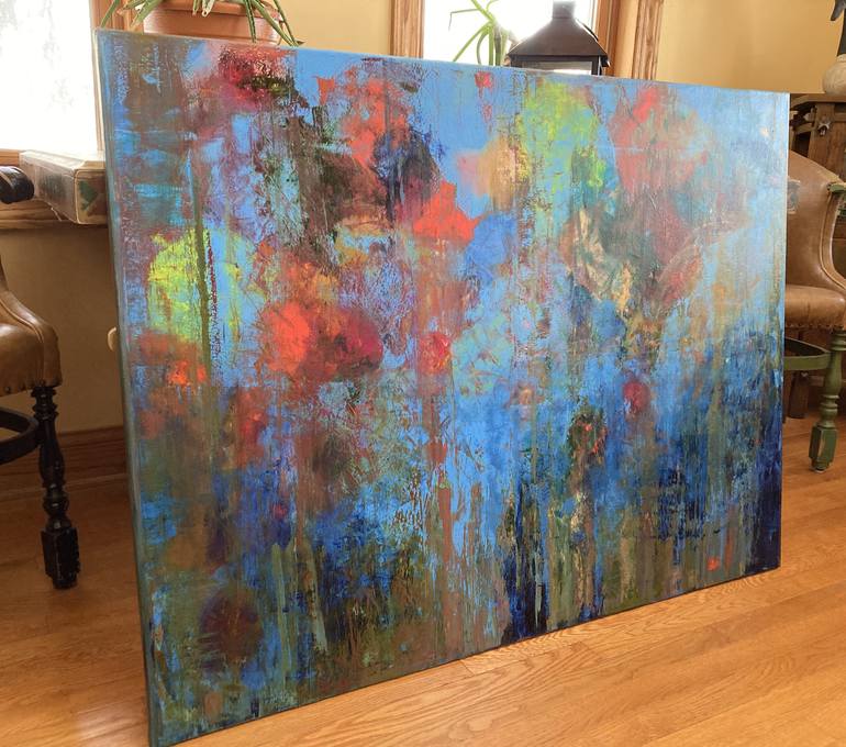 Original Abstract Expressionism Abstract Painting by Faith Patterson