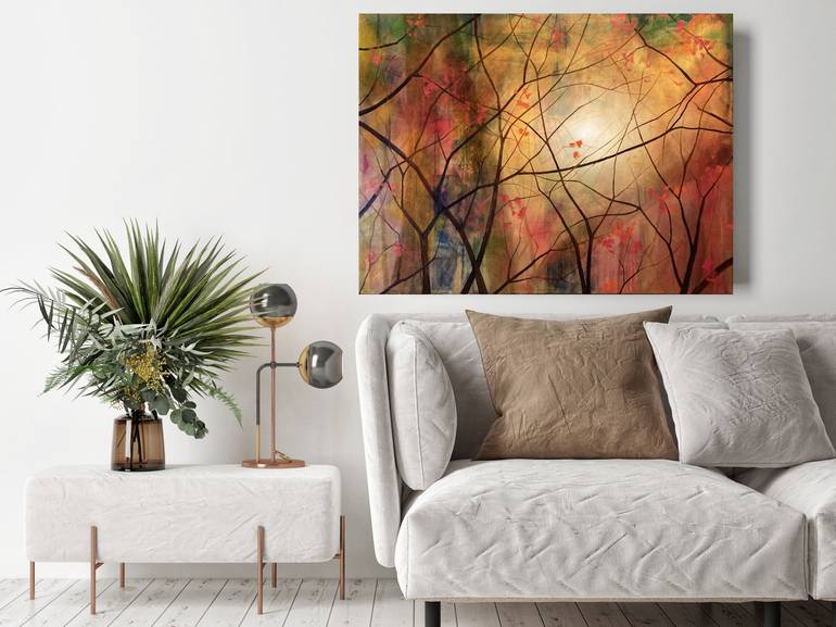 Original Expressionism Nature Painting by Faith Patterson