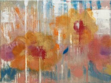 Original Abstract Floral Paintings by Faith Patterson