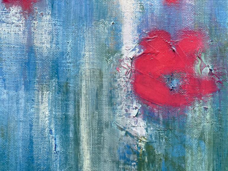 Original Abstract Floral Painting by Faith Patterson
