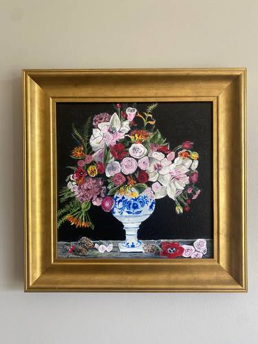 Original Realism Floral Paintings by Lisa Thompson