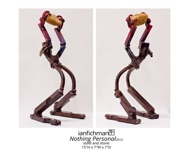 Original Figurative People Sculpture by Ian Fichman