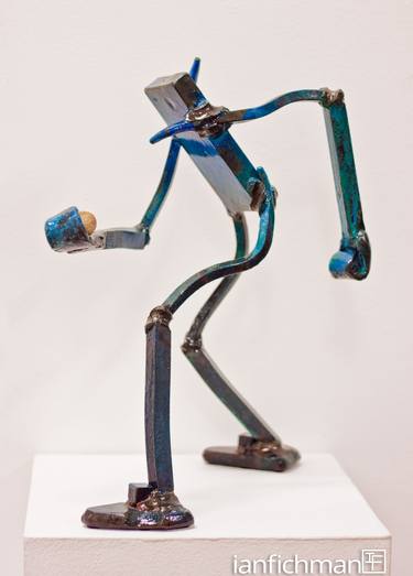 Original Figurative People Sculpture by Ian Fichman