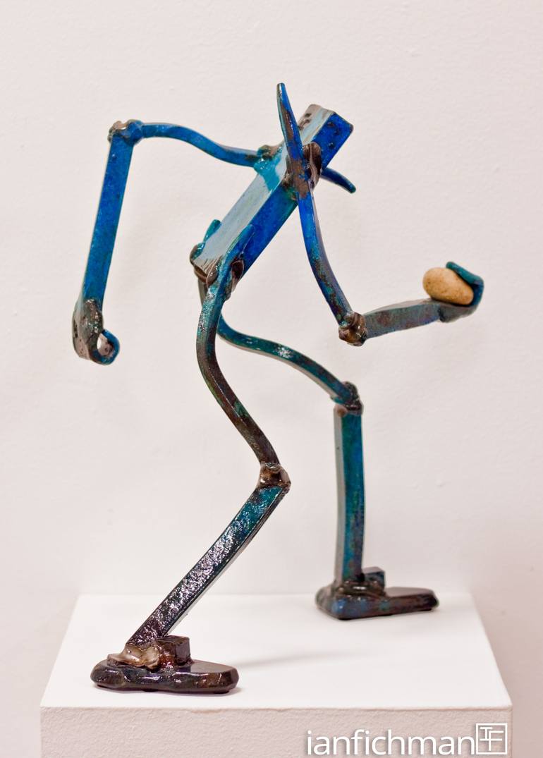 Original Figurative People Sculpture by Ian Fichman