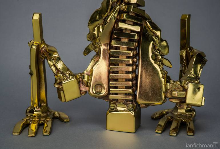 Original Conceptual People Sculpture by Ian Fichman