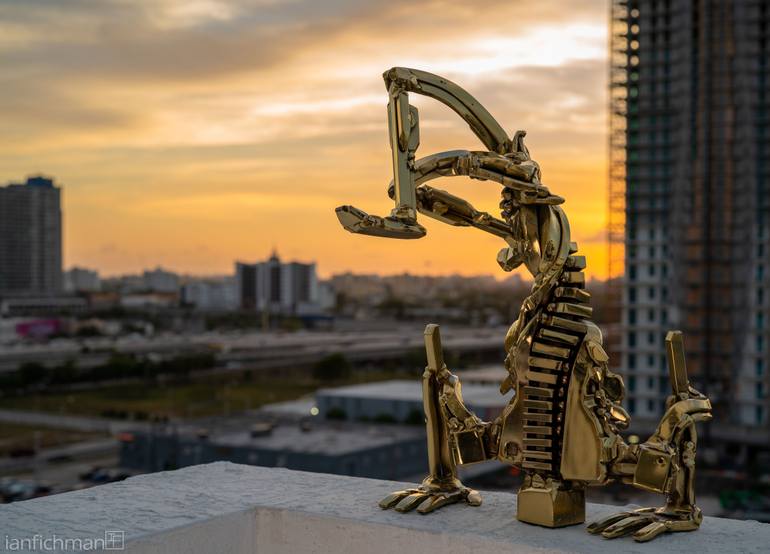 Original Conceptual People Sculpture by Ian Fichman