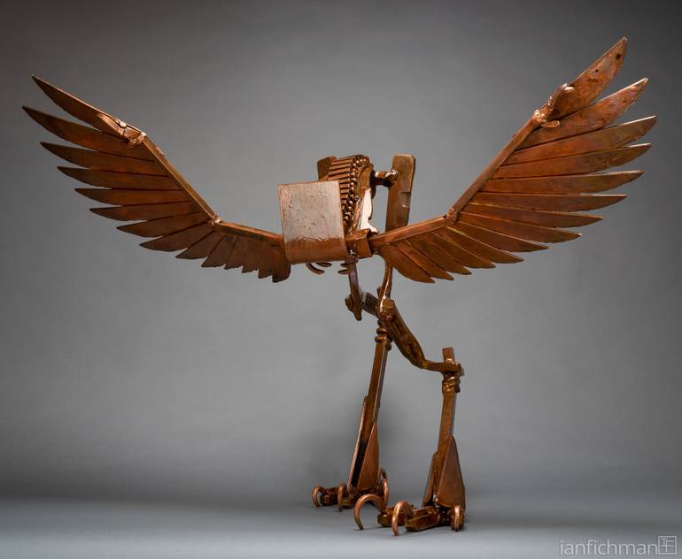 Original Figurative Animal Sculpture by Ian Fichman