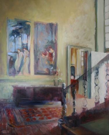 Print of Impressionism Interiors Paintings by Karina Knight