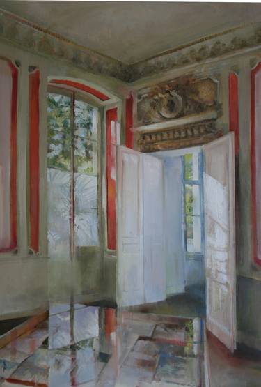 Print of Interiors Paintings by Karina Knight