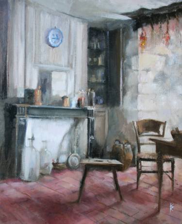 Original Interiors Paintings by Karina Knight