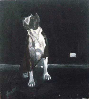 Original Documentary Dogs Paintings by Ilona Forys