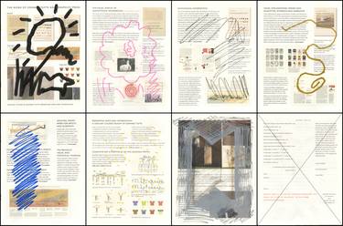 Original Abstract Expressionism Science/Technology Drawings by André Brocatus