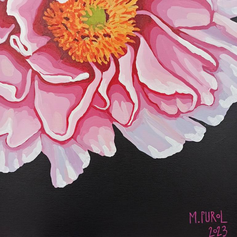 Original Contemporary Floral Painting by Magdalena Purol