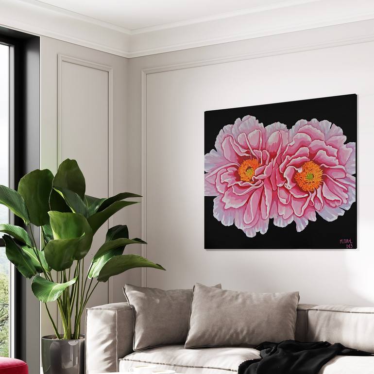 Original Contemporary Floral Painting by Magdalena Purol