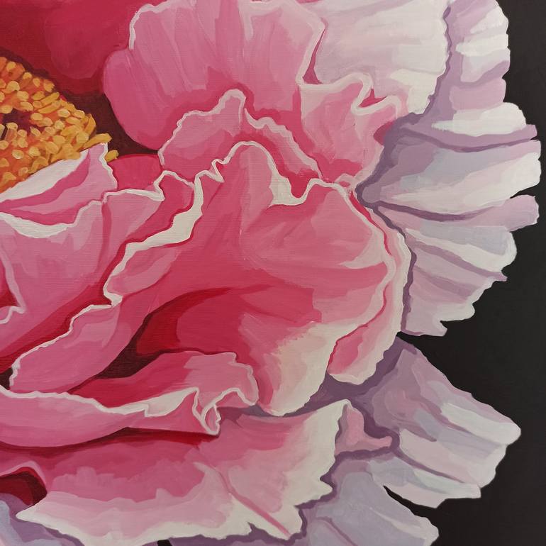 Original Figurative Floral Painting by Magdalena Purol