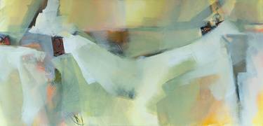 Saatchi Art Artist Ann Flemings; Paintings, “Sitting on the Edge of Belief” #art