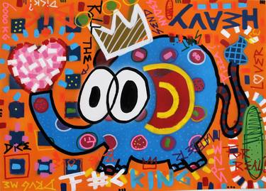 Original Modern Graffiti Paintings by Thorben Nolsen