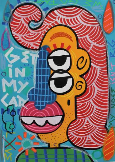 Original Pop Art Graffiti Paintings by Thorben Nolsen