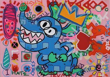 Original Pop Art Graffiti Paintings by Thorben Nolsen