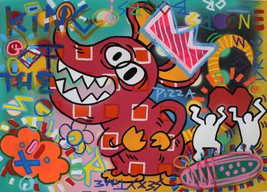 Original Graffiti Paintings by Thorben Nolsen