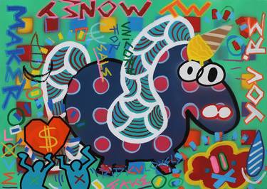 Original Street Art Graffiti Paintings by Thorben Nolsen