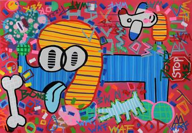 Original Modern Graffiti Paintings by Thorben Nolsen