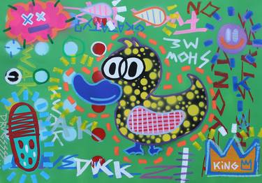 Original Pop Art Graffiti Paintings by Thorben Nolsen