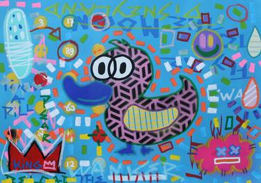 Original Pop Art Graffiti Paintings by Thorben Nolsen