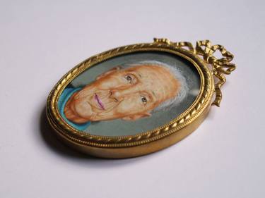 Portrait Miniature of Jane Goodall thumb