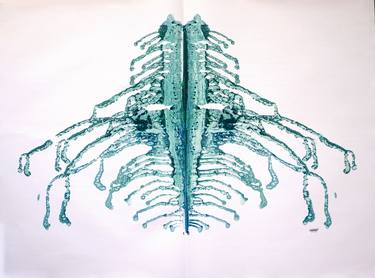 Original Contemporary Abstract Painting by Francisco Ledesma