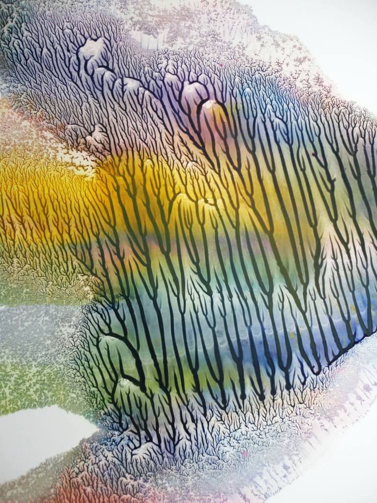 Original Abstract Animal Painting by Francisco Ledesma