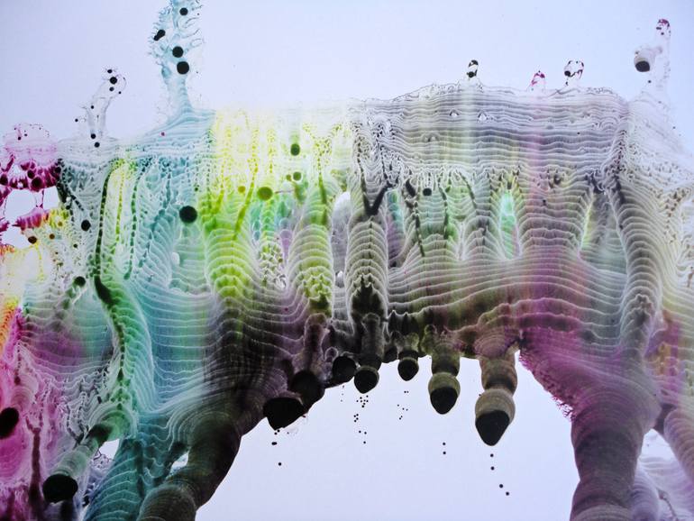 Original Expressionism Abstract Painting by Francisco Ledesma