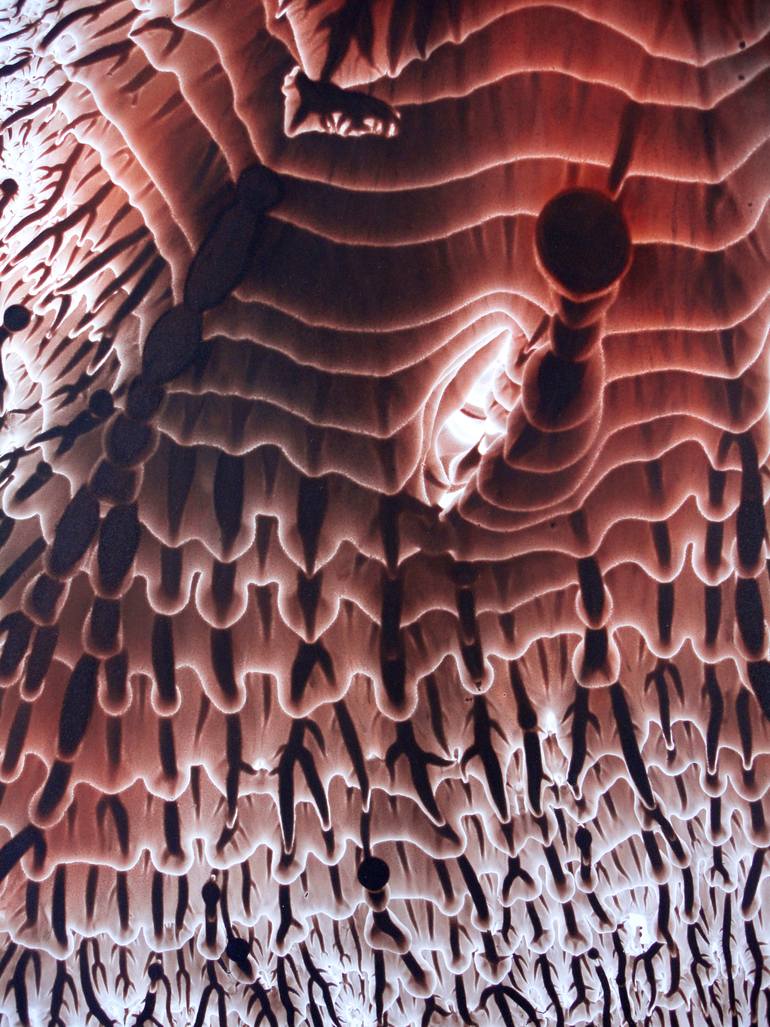 Original Expressionism Abstract Painting by Francisco Ledesma