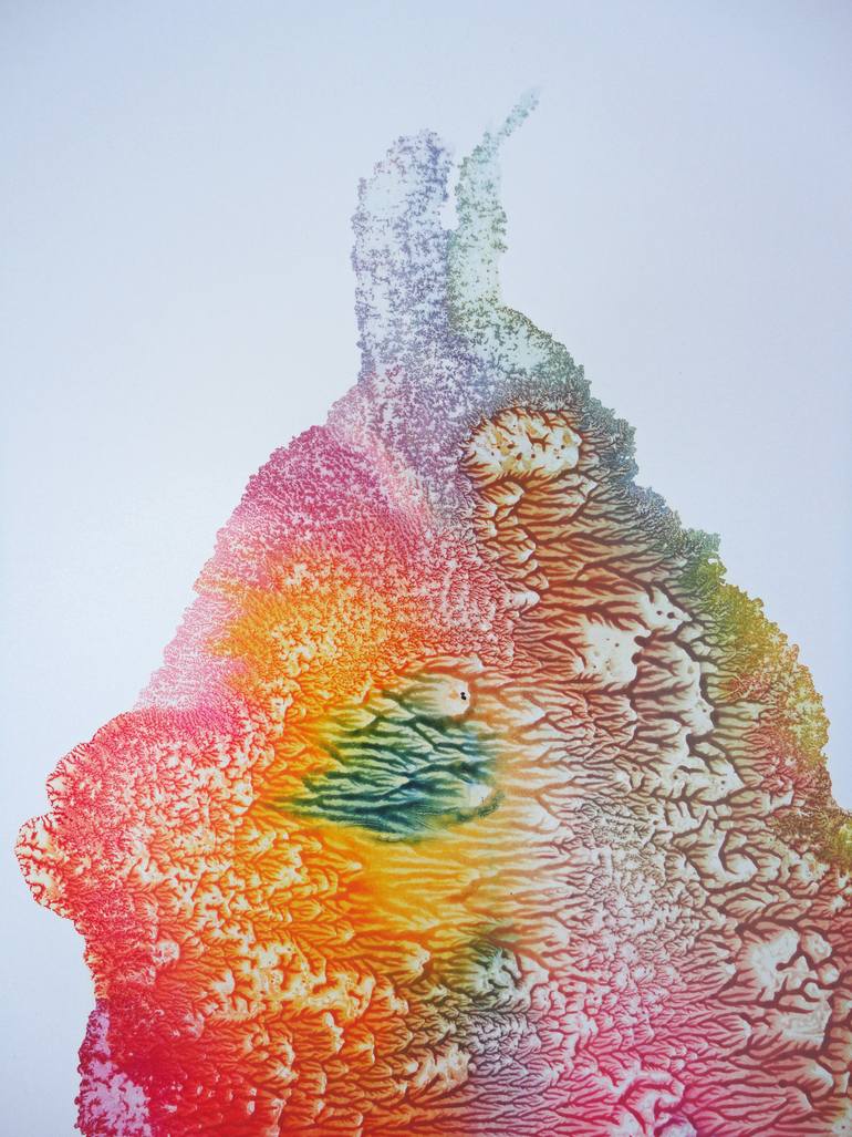 Original Expressionism Abstract Painting by Francisco Ledesma