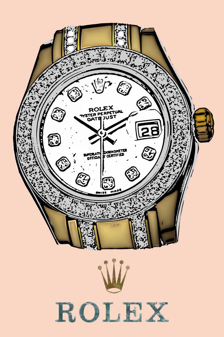 Overstige sommer tyfon ANDY'S ROLEX DREAM by listed artist Brian King Photography by Vikki King |  Saatchi Art