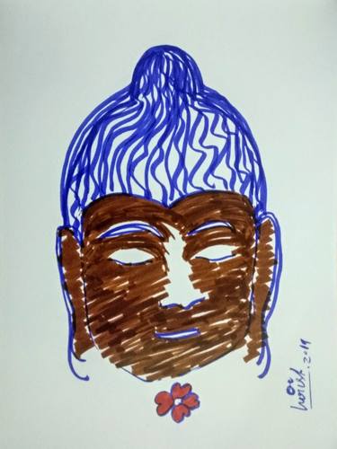 Original Modern Religious Drawings by Girish Chandra Vidyaratna