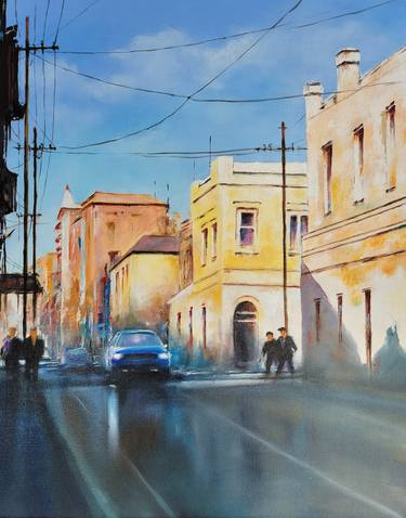 Print of Cities Paintings by Andrey Poletaev