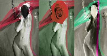 Triptych "Plot of the unconscious" - Limited Edition of 3 thumb