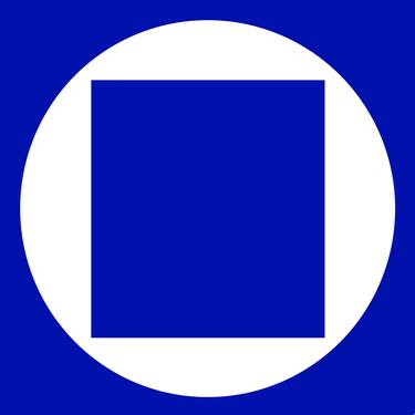 A simple blue square thumb