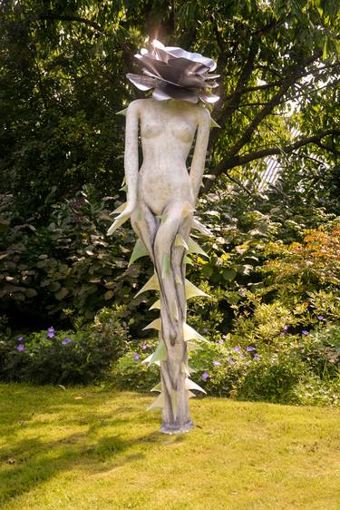 Original Surrealism Nude Sculpture by Floris wolvetang