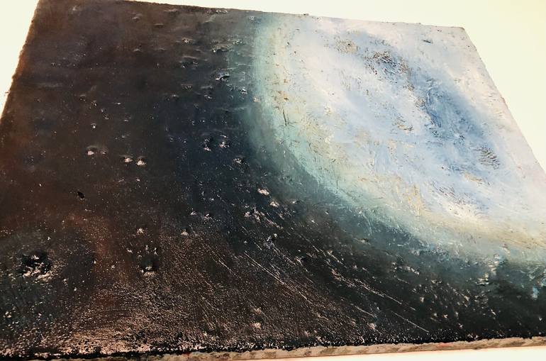 Original Expressionism Outer Space Mixed Media by Manuel Tasevski