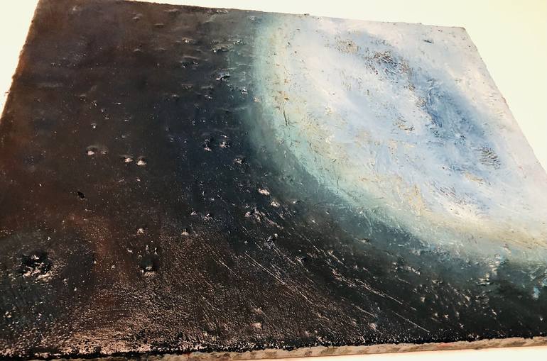 Original Outer Space Mixed Media by Manuel Tasevski