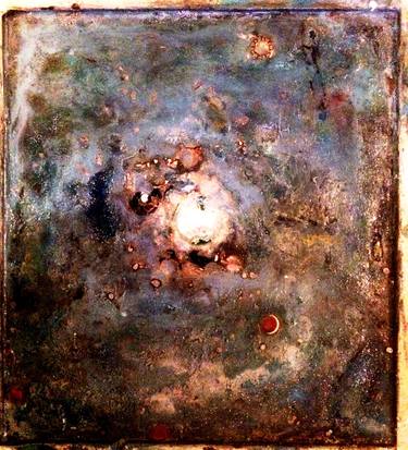 Original Outer Space Mixed Media by Manuel Tasevski
