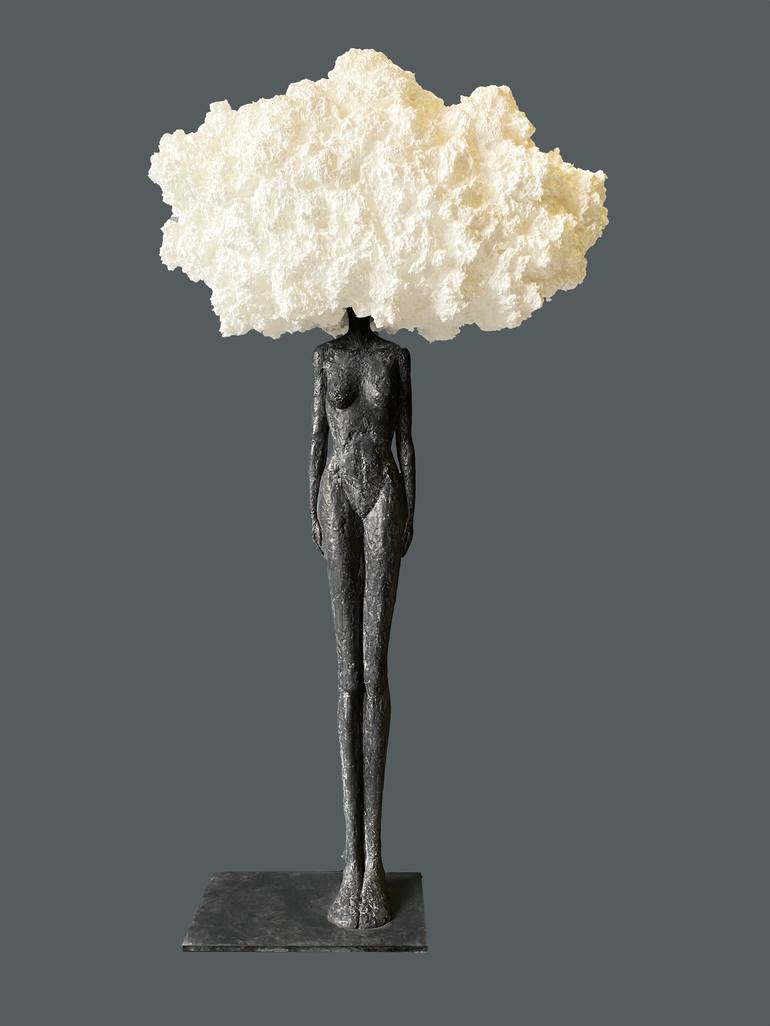 Original Contemporary People Sculpture by Laurence Perratzi