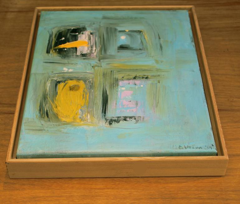 Original Abstract Painting by Ethel Vrana