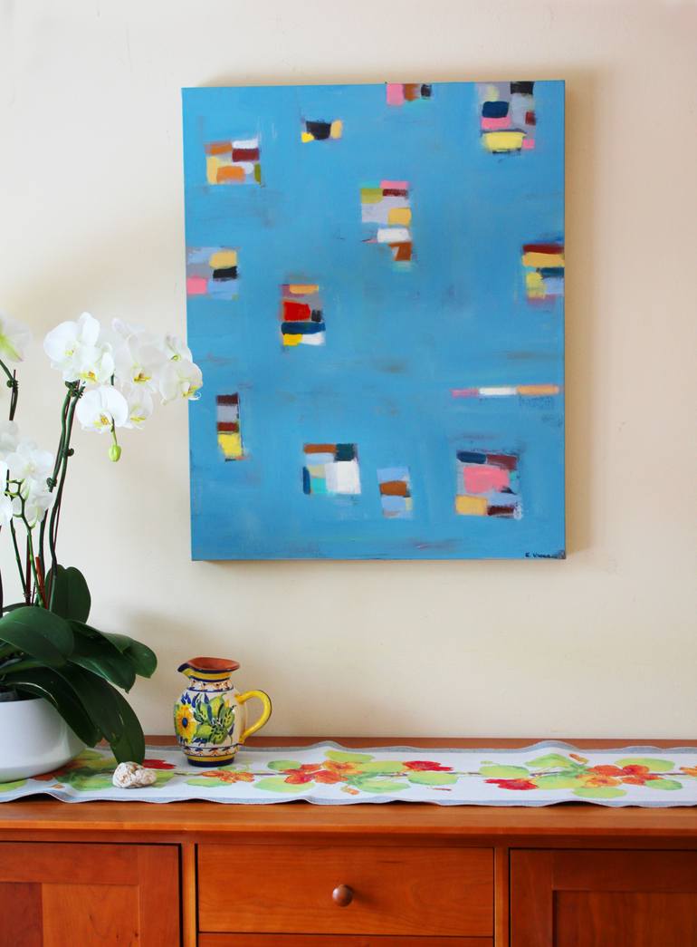 Original Abstract Painting by Ethel Vrana