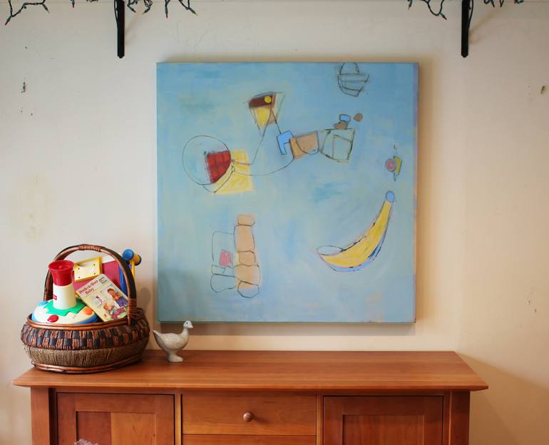 Original Abstract Painting by Ethel Vrana