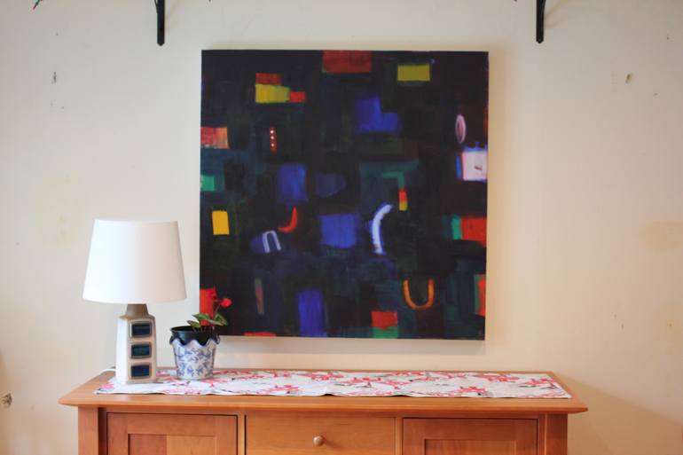 Original Abstract Painting by Ethel Vrana