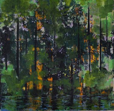Original Impressionism Nature Paintings by Ethel Vrana